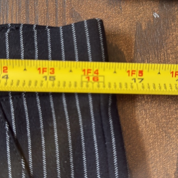 Betabrand Pinstripe Dress Pants Yoga Pants. Size large - Picture 7 of 7